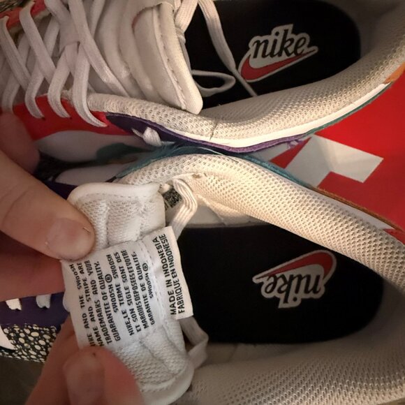 Nike Multicolor Animal Print Athletic Shoes - Picture 4 of 5